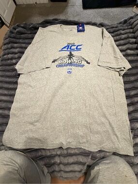 Champion Gray 2023 ACC Rowing Championship Short Sleeve Tee